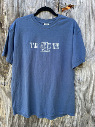 take me the lake graphic tee