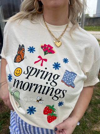 a beautiful spring morning graphic tee