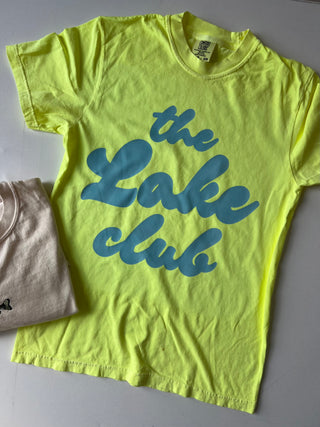 the lake club graphic tee