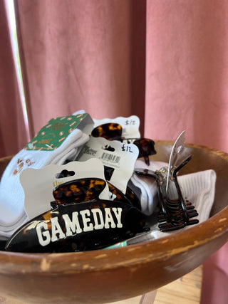 gameday hair clip