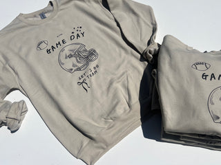 ofc the cutest #1 game day sweatshirt