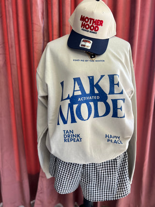 lake mode activated sweatshirt