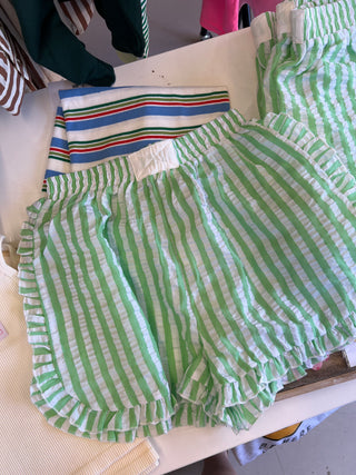lime me up striped shorts (pre order) extended