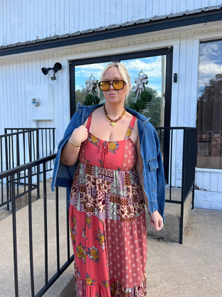 my way is best floral maxi