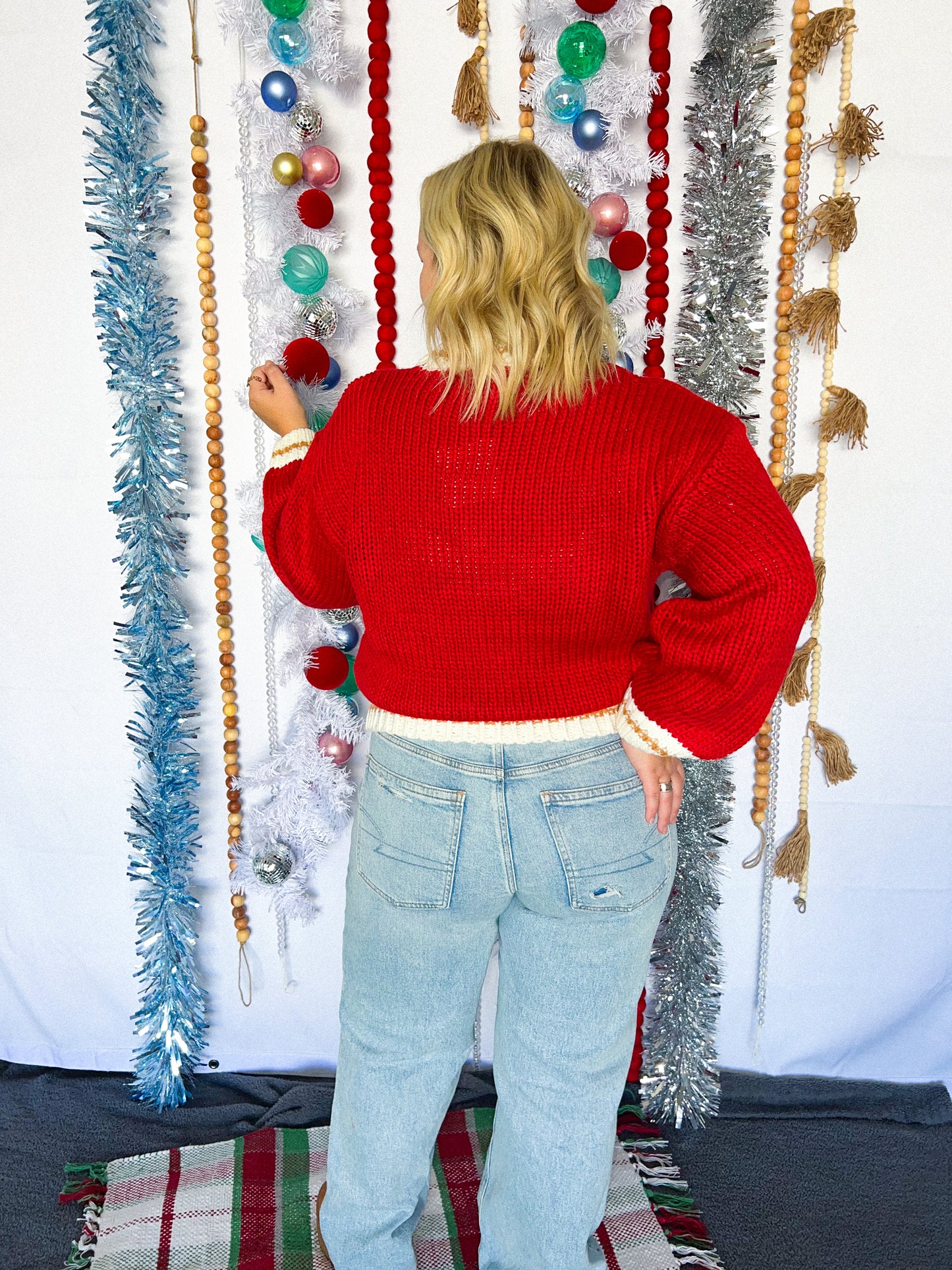 merry knitted sweater