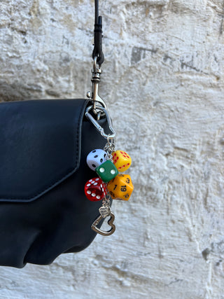 bet on black bag charm