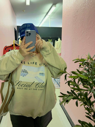 lake life social club sweatshirt