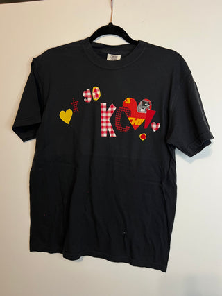 go kc black tee - medium