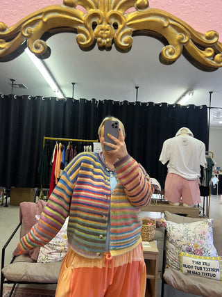 full of color cardigan