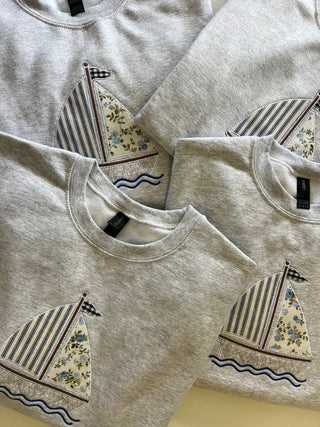 the sailboat bridge sweatshirt