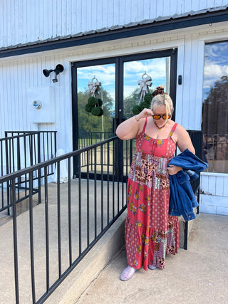 my way is best floral maxi