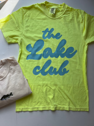 the lake club graphic tee