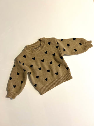 little heart of mine kiddo sweater