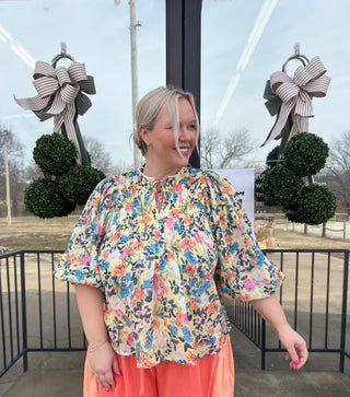 bloom through the season top