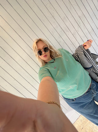 i am the golf girlie top