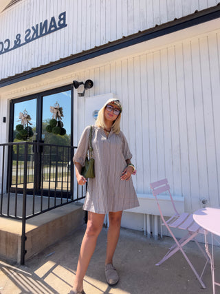 so so thankful gingham dress