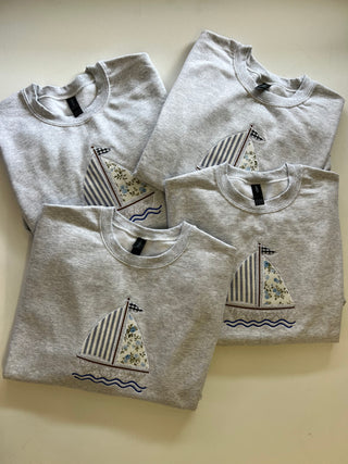 the sailboat bridge sweatshirt