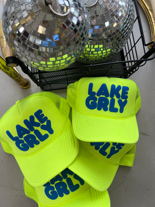 lake grly trucker hat