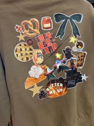 very vintage Thanksgiving sweatshirt