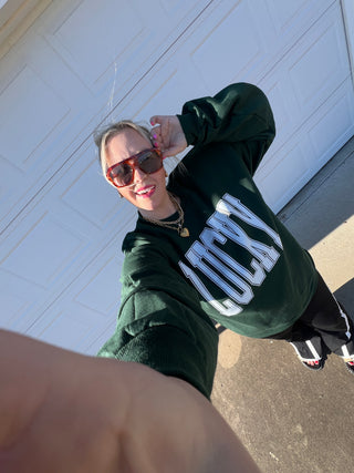 lucky bold sweatshirt