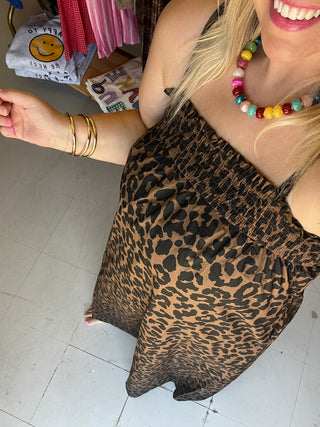 oh my goodness leopard maxi dress