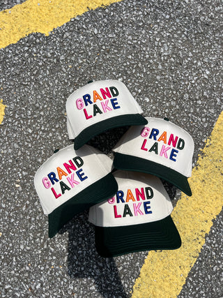 grand lake vibes trucker hat
