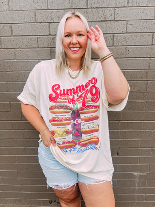 summer of '79 graphic tee