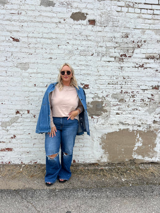 old school gotta wear daily denim jacket