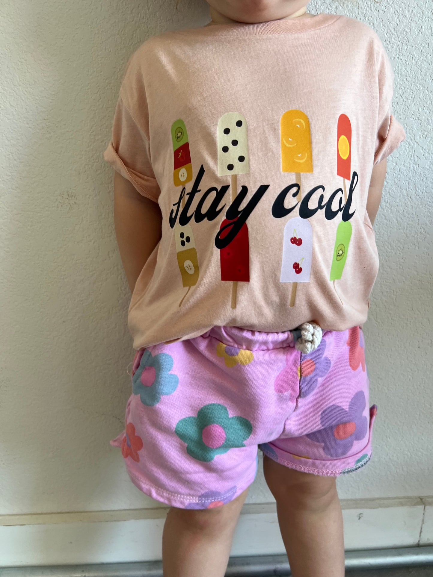 stay cool popsicles tee- 3t