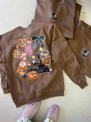 very vintage Thanksgiving sweatshirt