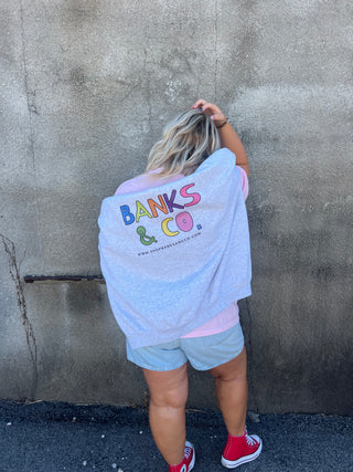 banks and co sweatshirt