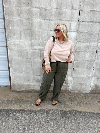 another staple simple taupe top