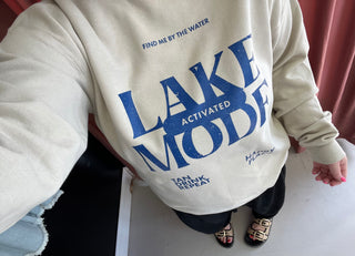 lake mode activated sweatshirt