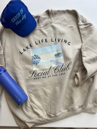 lake life social club sweatshirt