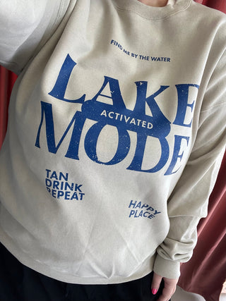 lake mode activated sweatshirt