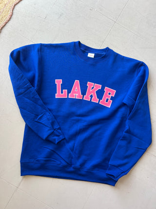 oh varsity style lake vibes sweatshirt