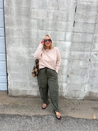 another staple simple taupe top