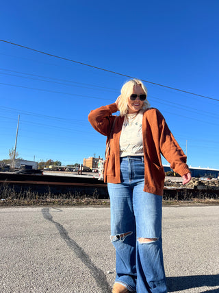 perfect fall color cardigan