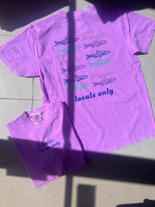 locals only fishie graphic tee