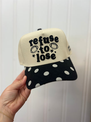 refuse to lose trucker hat