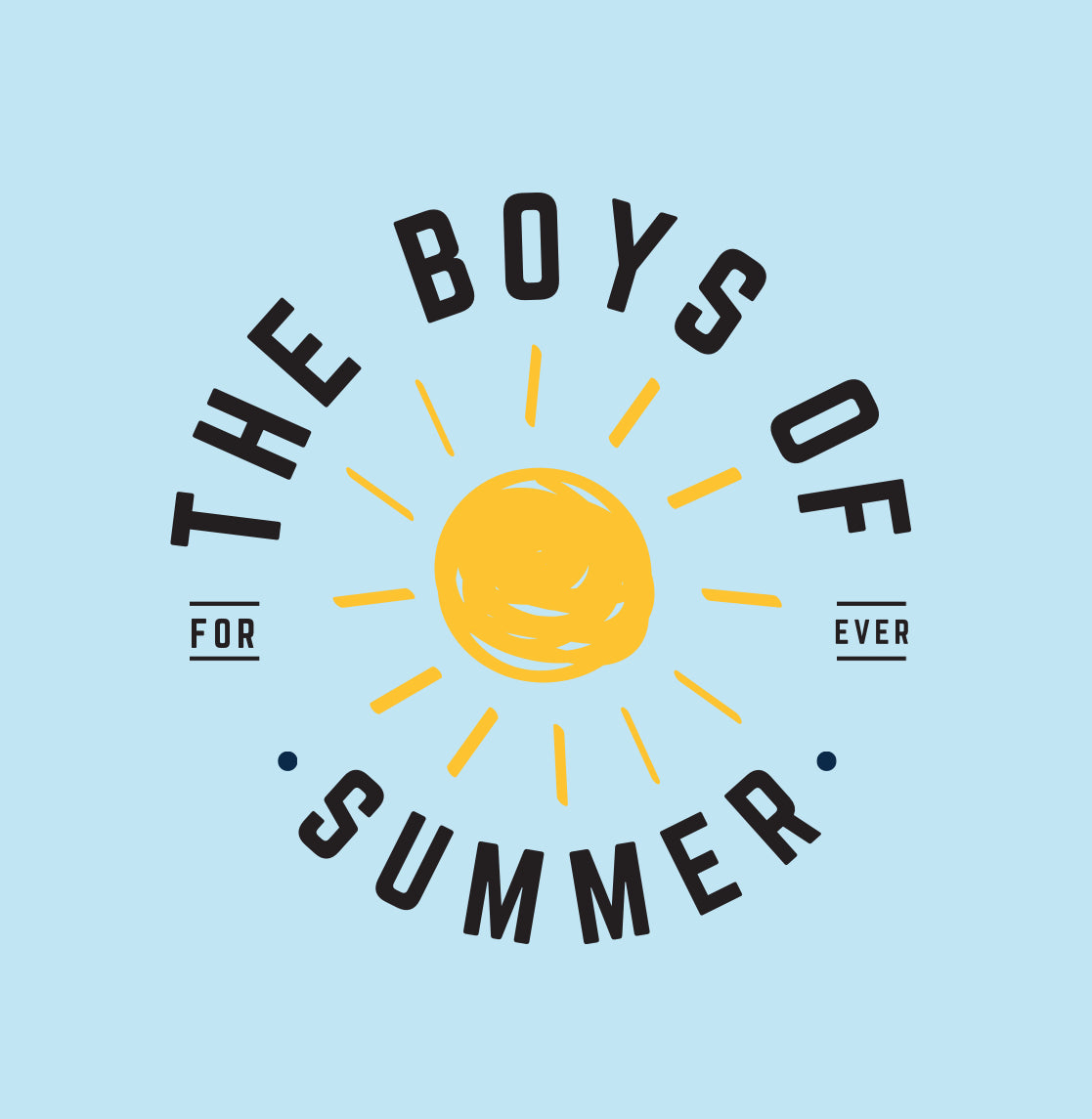 boys of summer graphic tee