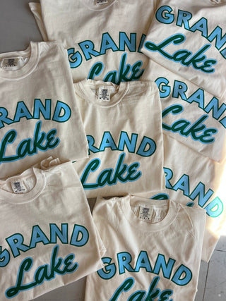 the grandest lake graphic tee