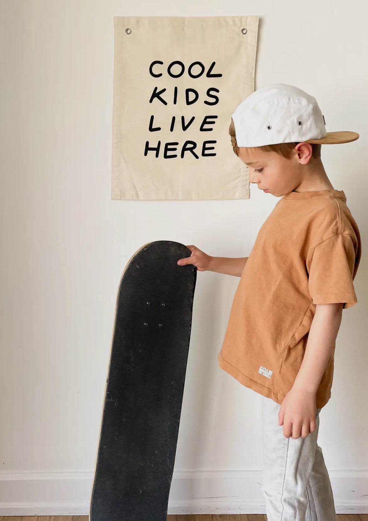 cool kids canvas banner