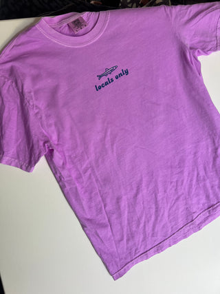 locals only fishie graphic tee
