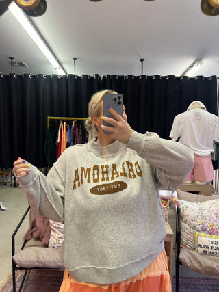 oklahoma reversible est. mock neck sweater