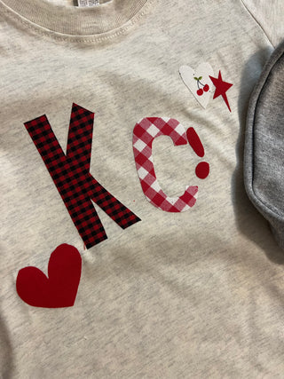 kc! oatmeal tee - 2T