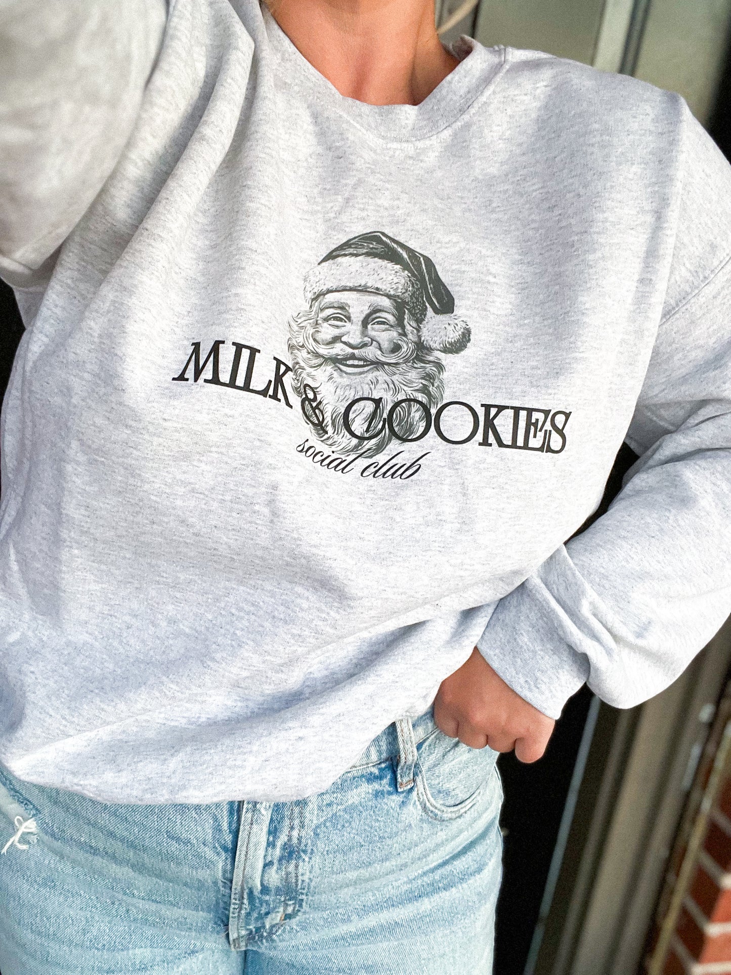 milk cookies social club sweatshirt