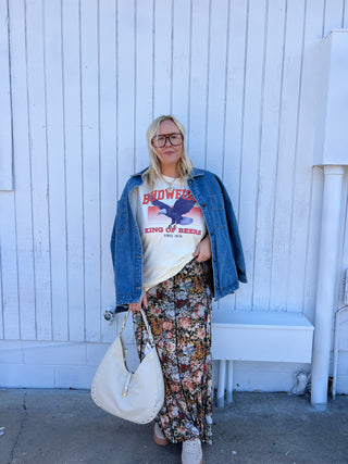 Budweiser beers graphic tee - osfm