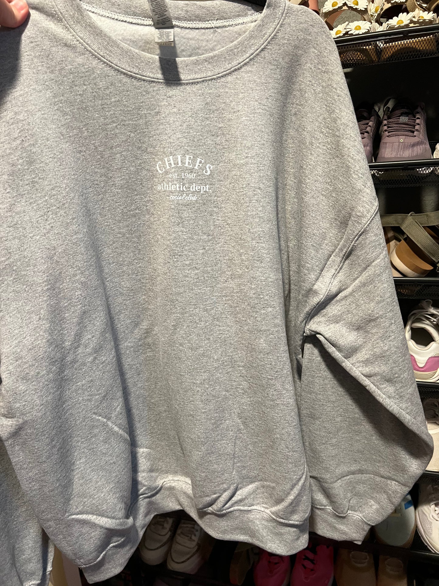 chiefs social club XL sweatshirt