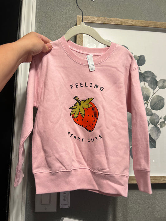 Berry cute tee 4t crew